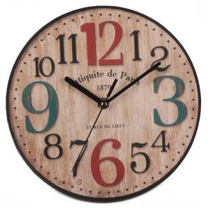 Horloge Murale Vintage Années 80