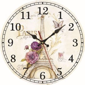 Horloge Murale Tour Eiffel