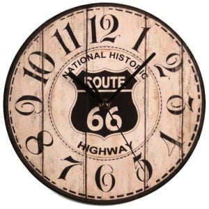 Horloge Murale Vintage Amérique