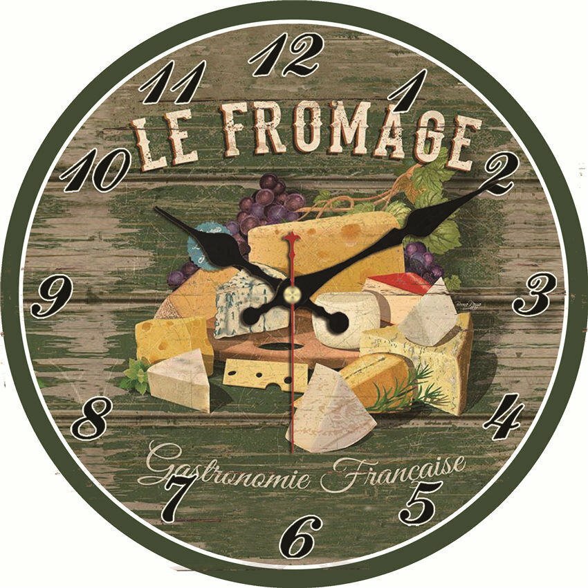 Horloge Murale Vintage Fromage Horloge Murale Vintage Fromage