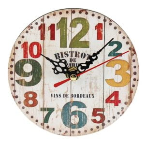 Horloge Murale Vintage Bistrot Paris Horloge Murale Vintage Bistrot Paris